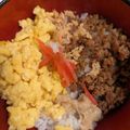 カノン530's cooksnap of when they made ☆そぼろ☆(そぼろ丼 鶏そぼろ).