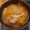 lemonina's cooksnap of when they made 宮城（仙台）の芋煮.