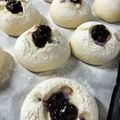 こはる２７'s cooksnap of when they made ☆絶品ブルーベリークリームチーズパン☆.