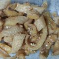 まるちぇな's cooksnap of when they made 焼き鳥屋さんの「皮酢」♪.