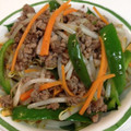 きょうこ0507's cooksnap of when they made ☆ひき肉ともやしの中華風炒め☆.