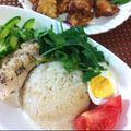 くららママ♡'s cooksnap of when they made 鶏肉柔らかぁ☆シンガポールチキンライス.