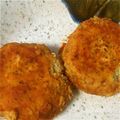 た～ふじん's cooksnap of when they made 卯の花ハンバーグ　お弁当のおかず.