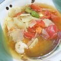 まゆはま's cooksnap of when they made そら豆のスープ.