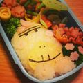 ハル子ライダー's cooksnap of when they made はなかっぱより「はす次郎」キャラ弁当.