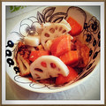 masabagel's cooksnap of when they made 厚揚げとちくわのとろとろれんこん煮.
