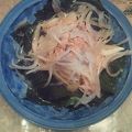 sisimami's cooksnap of when they made 新玉葱&ツナ&ワカメのサラダ.