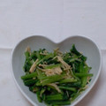 まり餅's cooksnap of when they made 祖母の味＊青菜ときのこのお浸し.