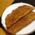 komutatata's cooksnap of when they made ベジオーツパンケーキ.