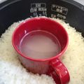 ☆ごまだれ☆'s cooksnap of when they made 離乳食初期＊マグカップで簡単10倍粥.
