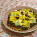 赤い電話's cooksnap of when they made ✿ハッシュドポテトピザバーグ✿.