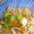 mai5's cooksnap of when they made たこ飯の枝豆のっけ.