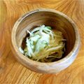 とも蔵・43's cooksnap of when they made 新玉ねぎときゅうりの酢醤油サラダ.