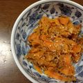 とまとやろう's cooksnap of when they made ニンジンの梅マヨゴマ炒め.
