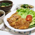 komomoもも's cooksnap of when they made 香ばしい～♪豚肉の生姜焼き.