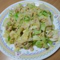 コゴン太's cooksnap of when they made キャベツとツナの玉子炒め.