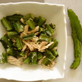 ドラゴンももちゃん's cooksnap of when they made 四角豆と蒸し鶏のマヨネーズあえ.