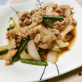 快くん's cooksnap of when they made ❀にんにくの芽と豚肉の炒め物❀.