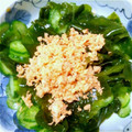 はちぱちはっちゃん's cooksnap of when they made きゅうりと鮭フレークの酢の物.