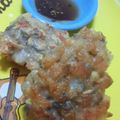 honey19's cooksnap of when they made カンタン蓮根とエビのつくね.