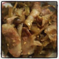 やよもも's cooksnap of when they made ごぼうと豚の甘辛炒め.