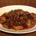 がんばるんるん's cooksnap of when they made 簡単☆合い挽き肉で豆腐煮込みハンバーグ♪.