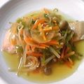 アコレモネード's cooksnap of when they made 生姜の効いた　鮭の野菜どっさりあんかけ.