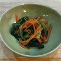 kiborick's cooksnap of when they made 小松菜のナムル♪.