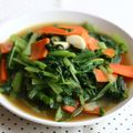 ★さや☆すん★'s cooksnap of when they made 栄養満点＊小松菜とにんにくのスタミナ炒め.