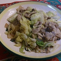 にゃすまろ's cooksnap of when they made キャベツと豚肉の黒胡椒炒め.