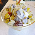 ゆけり３兄弟's cooksnap of when they made 林檎とさつま芋♪スイーツサラダ.
