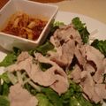 ＴＲＩＮ's cooksnap of when they made ピリ辛キムチポン酢ソースの冷しゃぶサラダ.