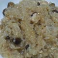 うめちゃああん's cooksnap of when they made 鶏とキノコの和風リゾット.