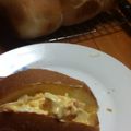 VanDyke's cooksnap of when they made ロールパンで魅惑のタマゴサンド☆.