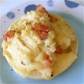 まぁーしぃ's cooksnap of when they made ✿ベーコン・マッシュポテトマフィン✿.