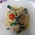 りりこ33's cooksnap of when they made じゃこと青ネギのパスタ〜★.