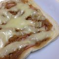 ＊r_i_e＊'s cooksnap of when they made 超簡単♪なめ茸で照焼きハムトースト.