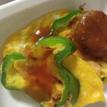 KiiroMoMo's cooksnap of when they made 輪切りピーマンの卵焼き.