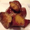 aco子's cooksnap of when they made 揚げない！焼くだけ大学いも.