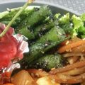 めかにか's cooksnap of when they made 醤油麹でいんげんの胡麻和え.
