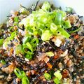 NANAMOCO's cooksnap of when they made 鉄分たっぷり☆ひじきと崩し豆腐のそぼろ煮.