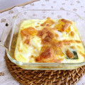 komutatata's cooksnap of when they made ジャガイモとかぼちゃの簡単キッシュ.