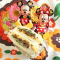 みなみんくっきんぐ's cooksnap of when they made お手軽!!　きんぴらごぼうサンド.