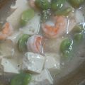 てりあB's cooksnap of when they made クルマエビとそら豆の豆腐あんかけ.