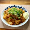 FGO☆'s cooksnap of when they made 豚バラ大根の豚キムチ炒め(炒め物のコツ).