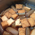 ザックJP's cooksnap of when they made 厚揚げの甘辛煮.