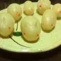 あさひpapa's cooksnap of when they made うさぎのお月見団子.
