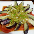 emikomimi's cooksnap of when they made 蒸しナスとトマトのサラダ☆.