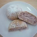 bebo's cooksnap of when they made ピンク色！苺のパン生地( *´艸｀)♡.