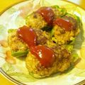 ぴろ☆'s cooksnap of when they made ピーマンのジューシー肉詰め.